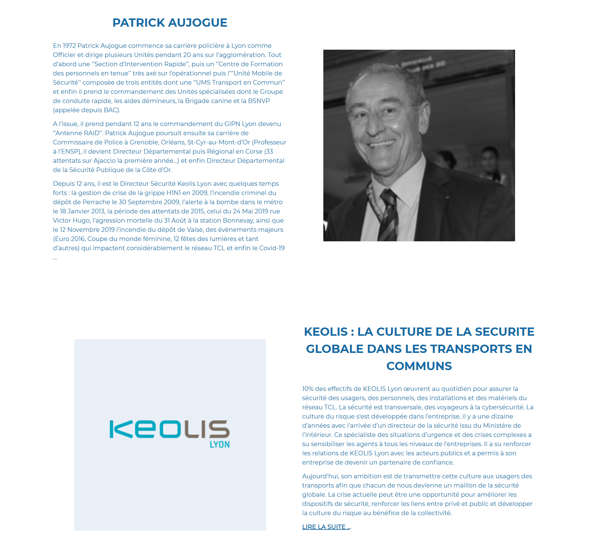continuum-securite-temoignages-keolis Article KEOLIS sur l'intervention de Patrick Aujogue expert sécurité
