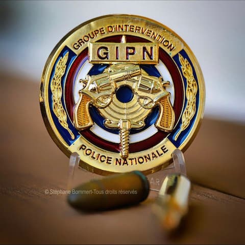 Médaille Groupe d'intervention police nationale de Patrick Aujogue
